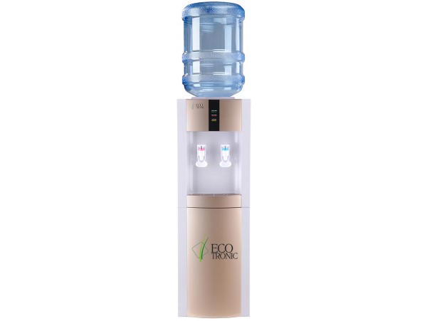 Кулер для воды напольный с компрессорным охлаждением Ecotronic H1-L gold